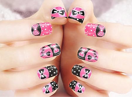 Amazon Pastelllabo ハンド用 ネイルシール オフィス アンカー マリン ラブリー ピンク ハート ライン ボーダー ヒゲ 貼るだけ アート Ny発 簡単 ネイルアート デコネイル 7デザイン ピンクリボン柄6794e Pastelllabo シール ステッカー 通販