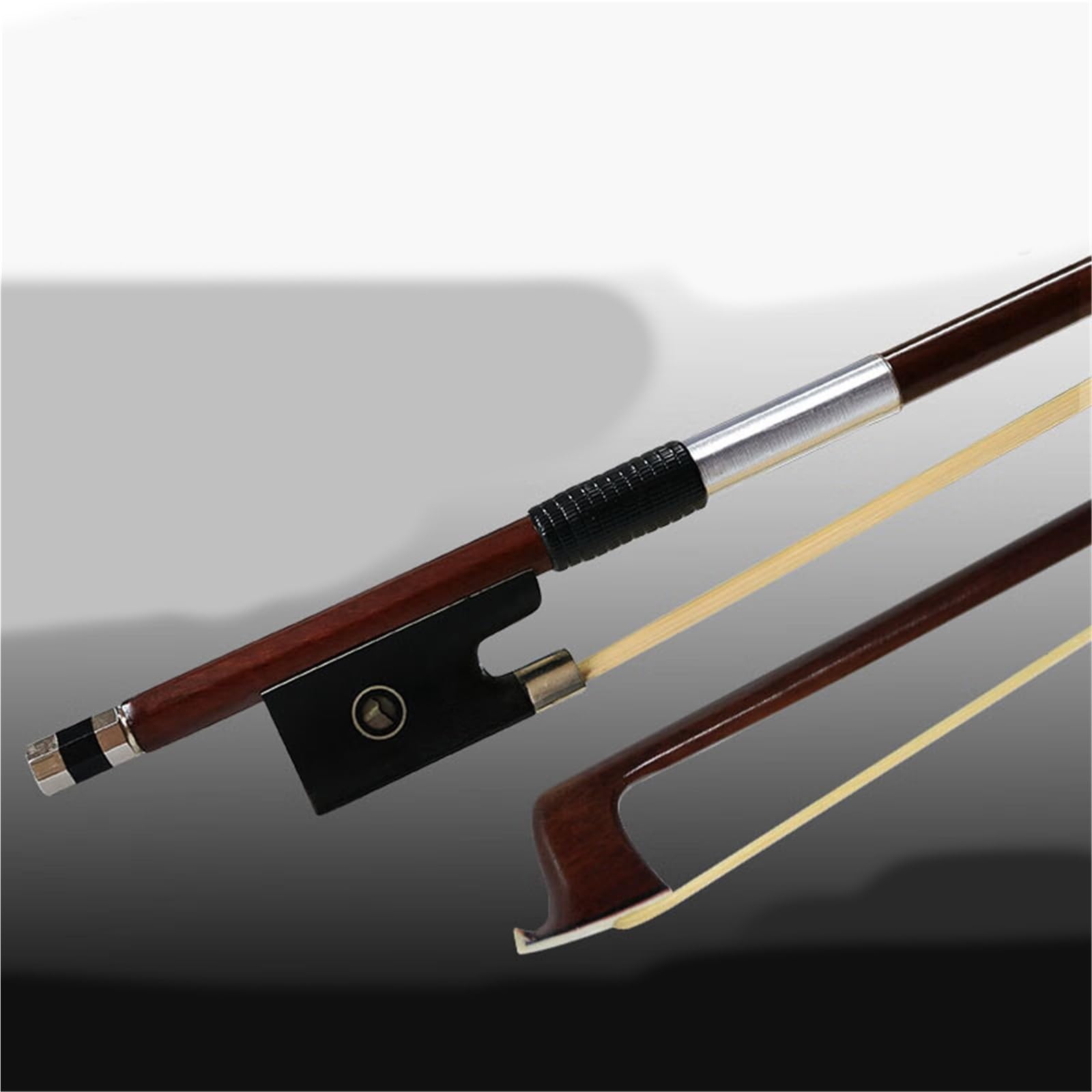 Professioneller Geigenbogen Violinbogen Violinbogen Performance-Grade-Zubehör Bogen Bratschenbogen 4/4 Violine grünes Sandelholz(Viola bow)