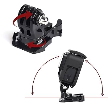 Amazon | HSU ヘルメットマウント 12 in 1 アクセサリー セット