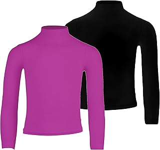 توب سيلينا برقبة مرتفعة وأكمام طويلة للنساء من سيلفي، توب سيلينا برقبة مرتفعة وأكمام طويلة، طقم من 2 قطعة