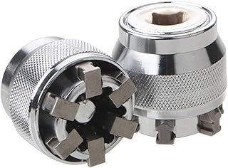 Abruga Universal Multifunctional Wrench Socket Sleeve Converter for 3/8" Drive Wrench, 10-19mm Adjustable Socket Adapter Wrench Head Spanner Sleeve Repair Tool