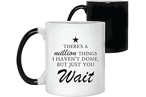 Just You Wait 11oz 15oz Color Changing Mug: Perfect Hamilton Gift for Musical Theater Enthusiasts