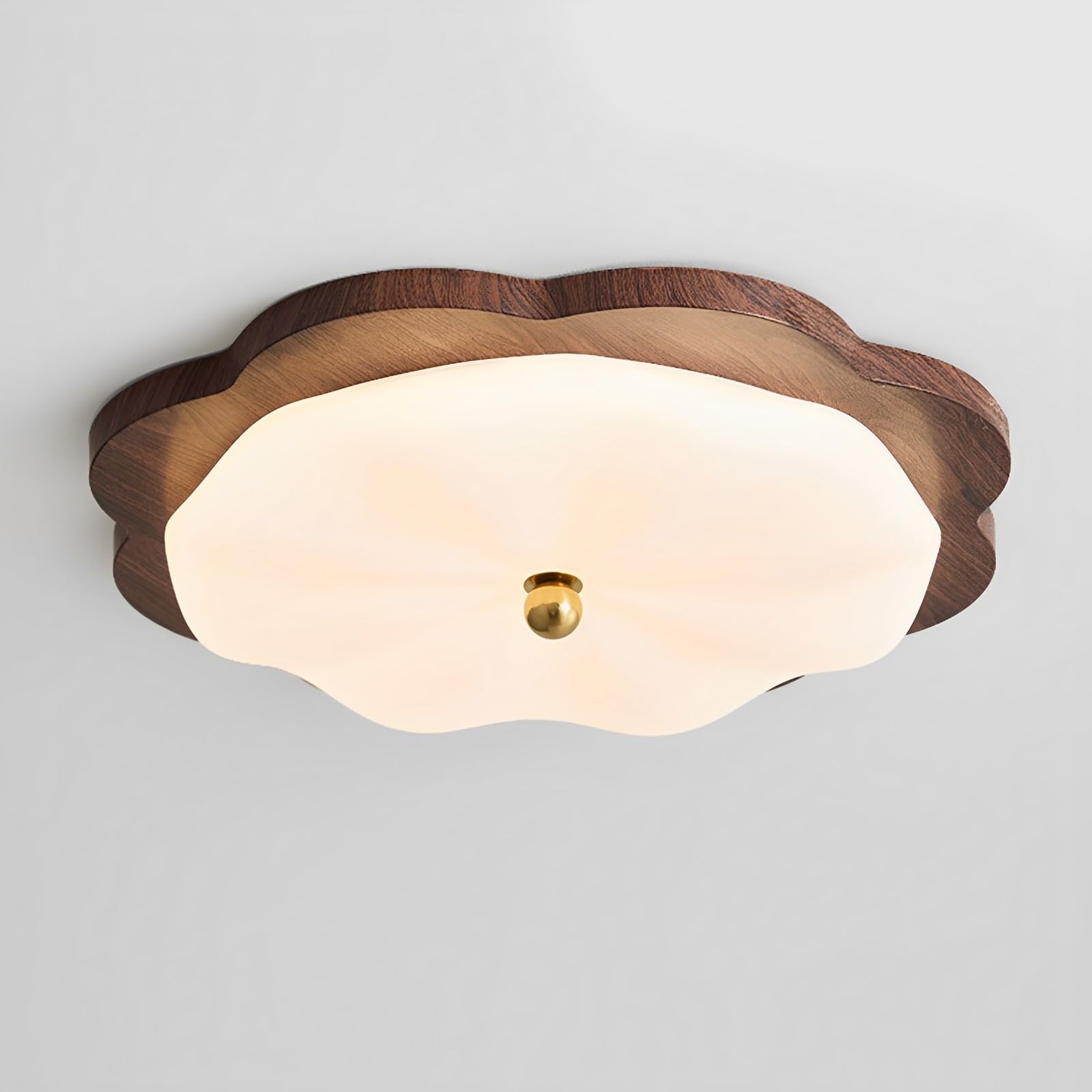 Plafonniers modernes plafonnier encastré en bois pour chambre