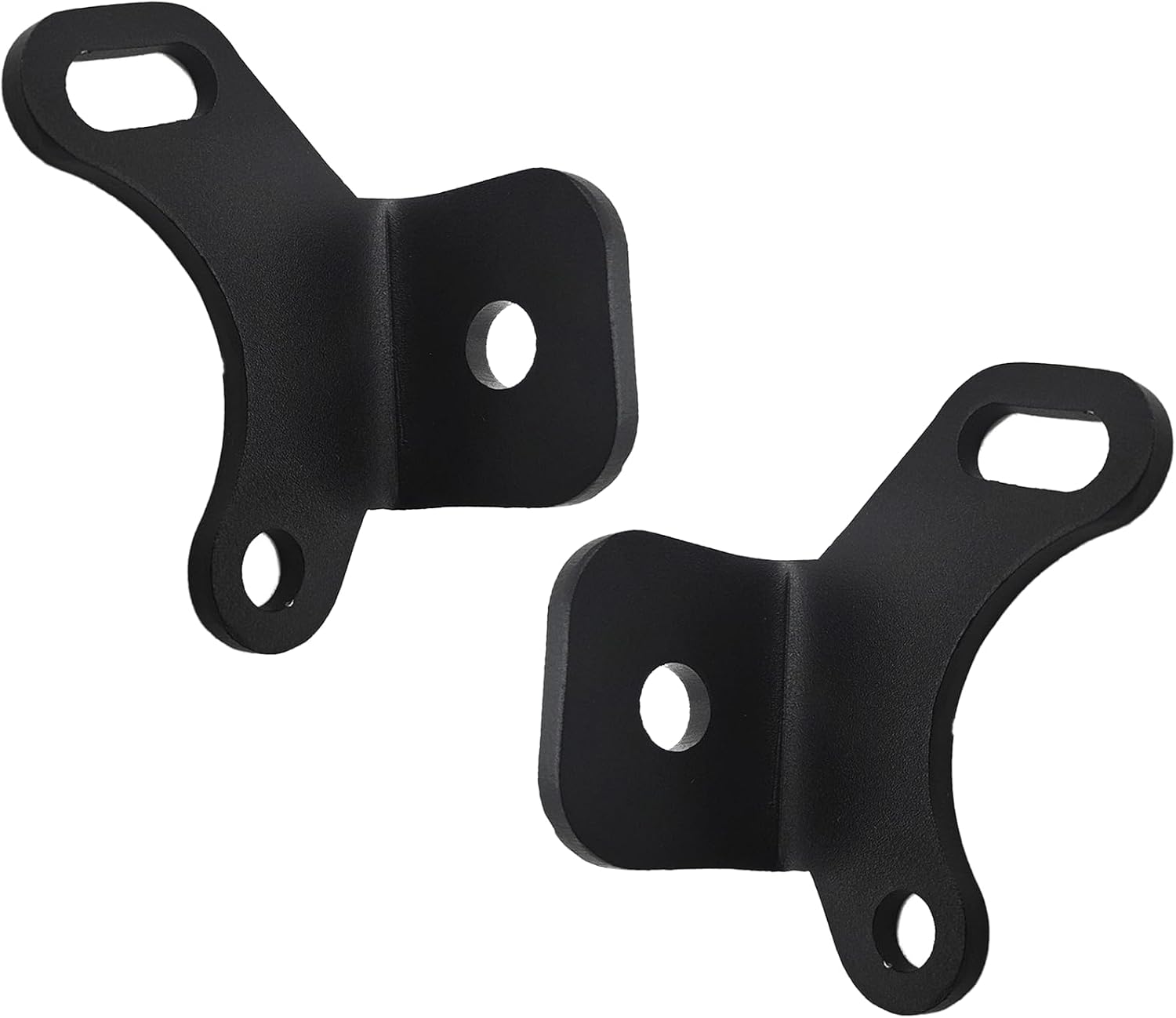 Rear Pillar Flag Antenna Mounting Brackets/LED Whip Ligh Flag Mounts for 2017-2024 Can Am Maverick X3/ Max X3 Turbo DS RS RR Accessories, Black