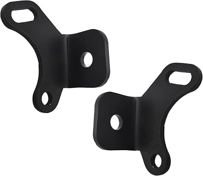 Rear Pillar Flag Antenna Mounting Brackets/LED Whip Ligh Flag Mounts for 2017-2024 Can Am Maverick X3/ Max X3 Turbo DS RS RR Accessories, Black