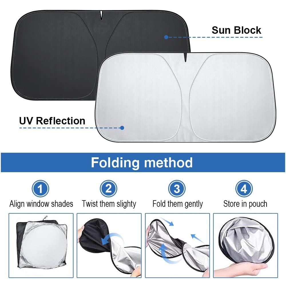 Pare-soleil Voiture Pour BMW Série 1 (E87, E81, E82, E88) - Anti UV Et Isolation Thermique
