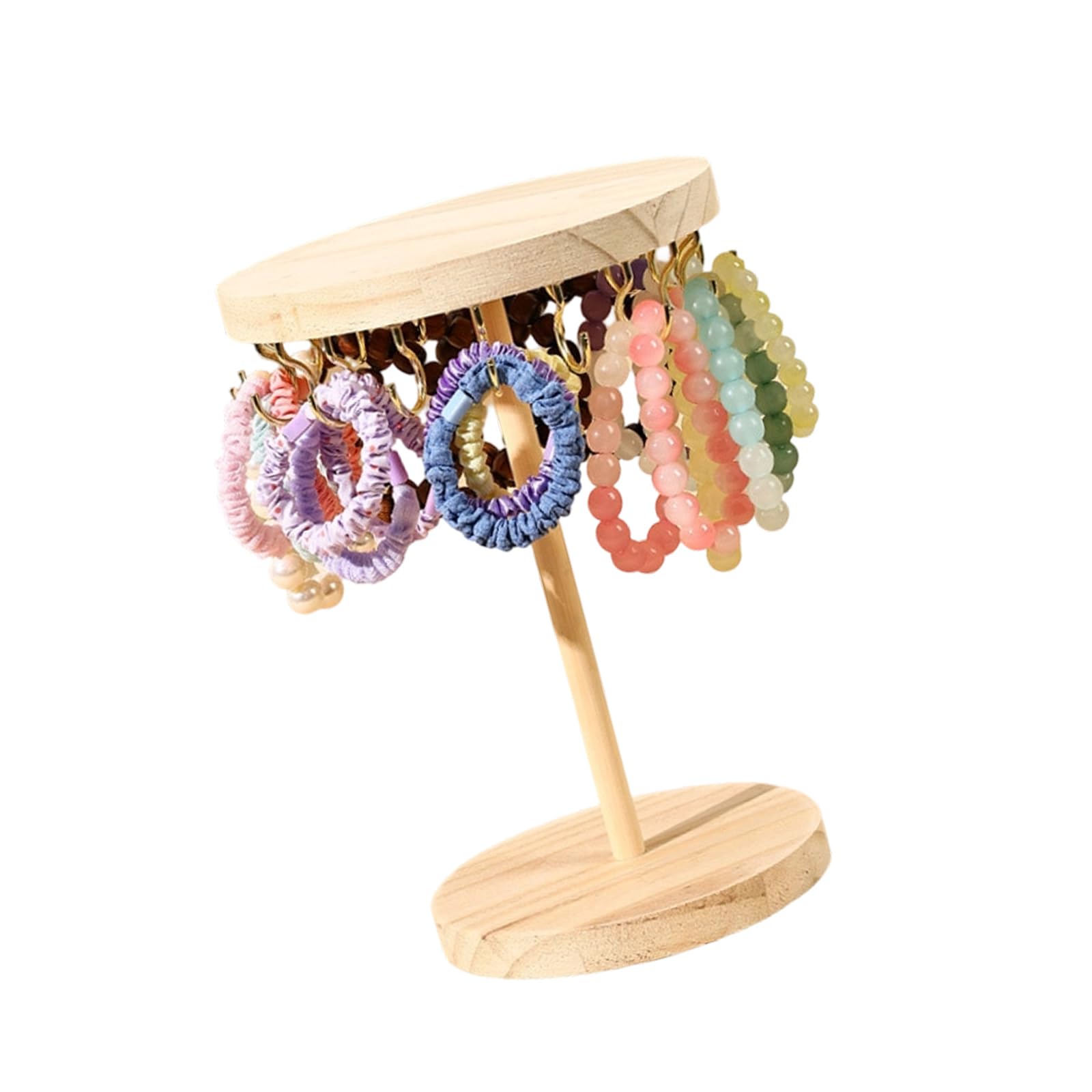 YUGSHNKFC Classical Wooden Necklace Rack with Sturdy Construction Jewelry Display Holder Ideal for Exhibitions and Boutiques Necklace Hanger