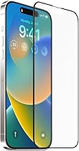 【elago】 iPhone14 Plus 対応 ガラスフィルム アンチグレア 9H 強化 ガラス 指紋防止 撥油 飛散防止 加工 フルカバー フィルム 高透過率 保護フィルム 貼りやすい 透明 耐久 保護ガラス [ Apple iPhone14Plus iPhone14プラス アップル アイフォン14プラス 対応 ] ANTI-FINGERPRINT TEMPERED GLASS クリア