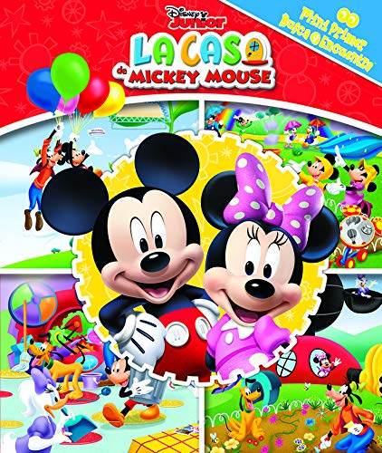 Portada de Mini Primer Busca y Encuentra. La casa de Mickey MM1LF