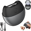 Aokitec Electric Nail Clippers, Automatic Nail Cutter with LED Light, 2-Speed Electric Nail Trimmer, Debris Collection Rate >90%, Safe Ambidextrous Nail Clipper for Seniors, Low Vision & Left-Handed