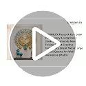 Image of Peacock European Style Luxury Living Room Analog Clock 3D Diamonds Non-Ticking Silent Creative Personality Metal Large Crystal Quartz Art Wall Decorative (Multi) (Peacock Clock)