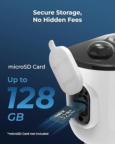 Miniatura 7 de REOLINK Argus 3 Ultra - Paquete de 2 con panel solar, cámara de seguridad solar 4K inalámbrica para exteriores, independiente, visión nocturna a