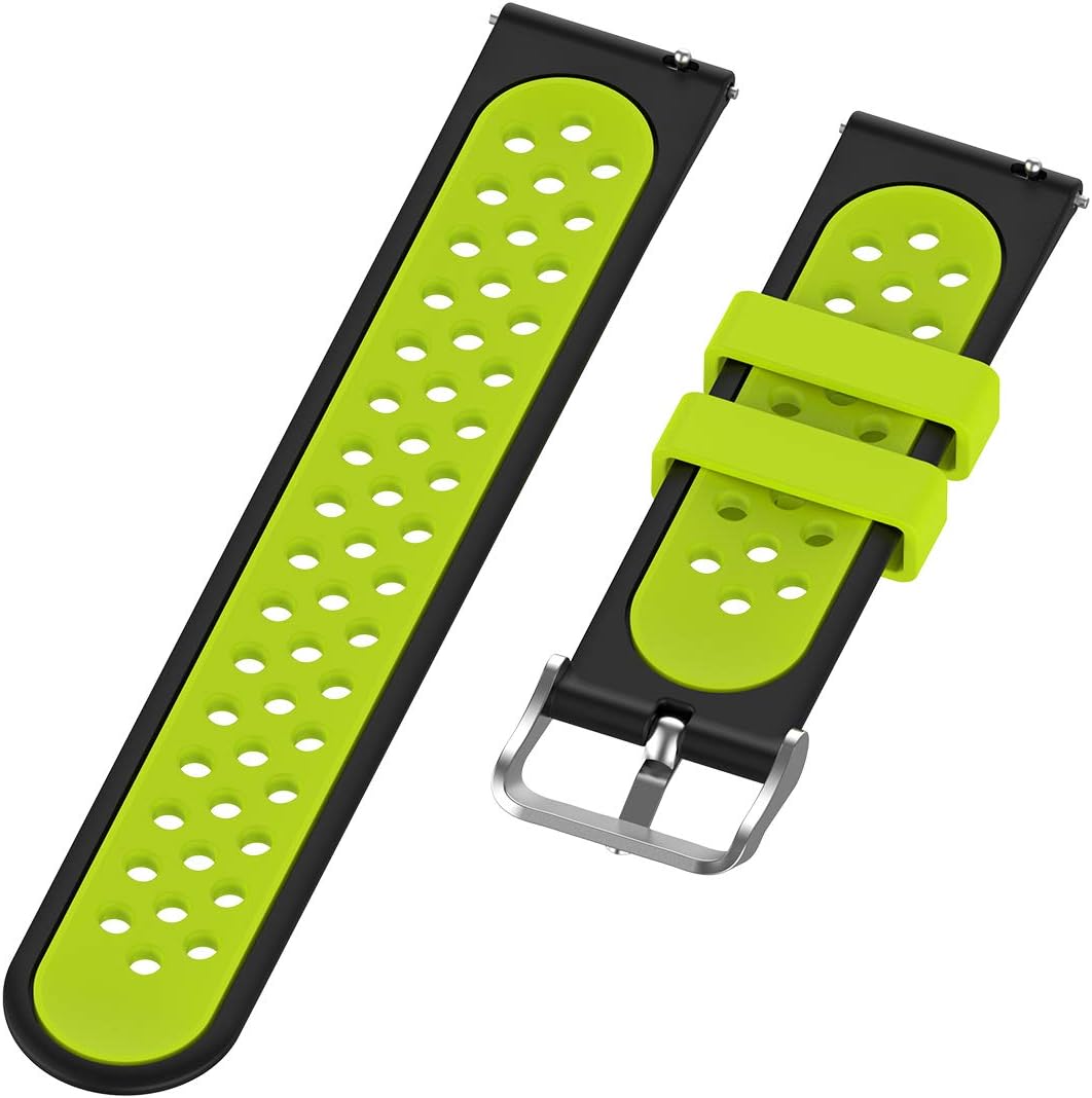 BoLuo 20mm Cinturini per Orologi Polar Ignite/Polar Unite,5 Pack Cintura Ricambio,Cinturino Sostitutivo Orologi per Cinturino Sportivo Cinturino per Huami Amazfit GTS 2 Mini/Amazfit GTR 42MM (color 1