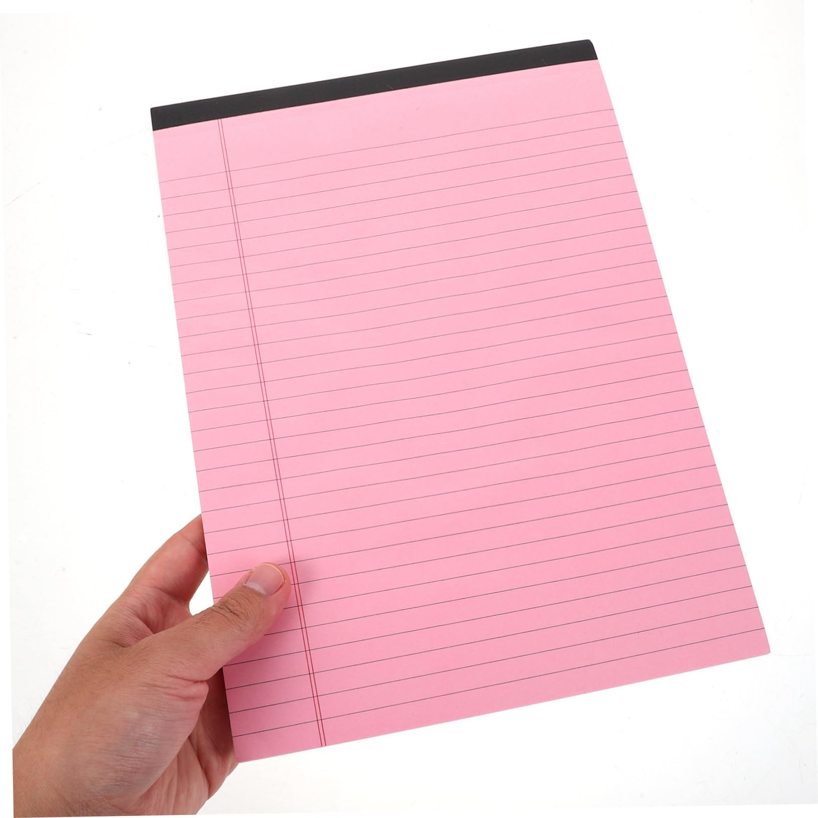 ABOOFAN 4pezzi Quaderno Rosa Righe Strappabile Divisori Per Lavoro Studio e Organizzazione Domestica Blocco Note