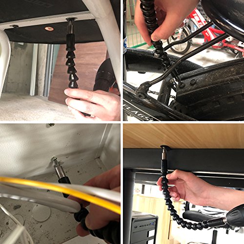 Extra Mile 11.5 Inch Flexible Extension Shaft With 10 Drill Bit Sets thumb #3