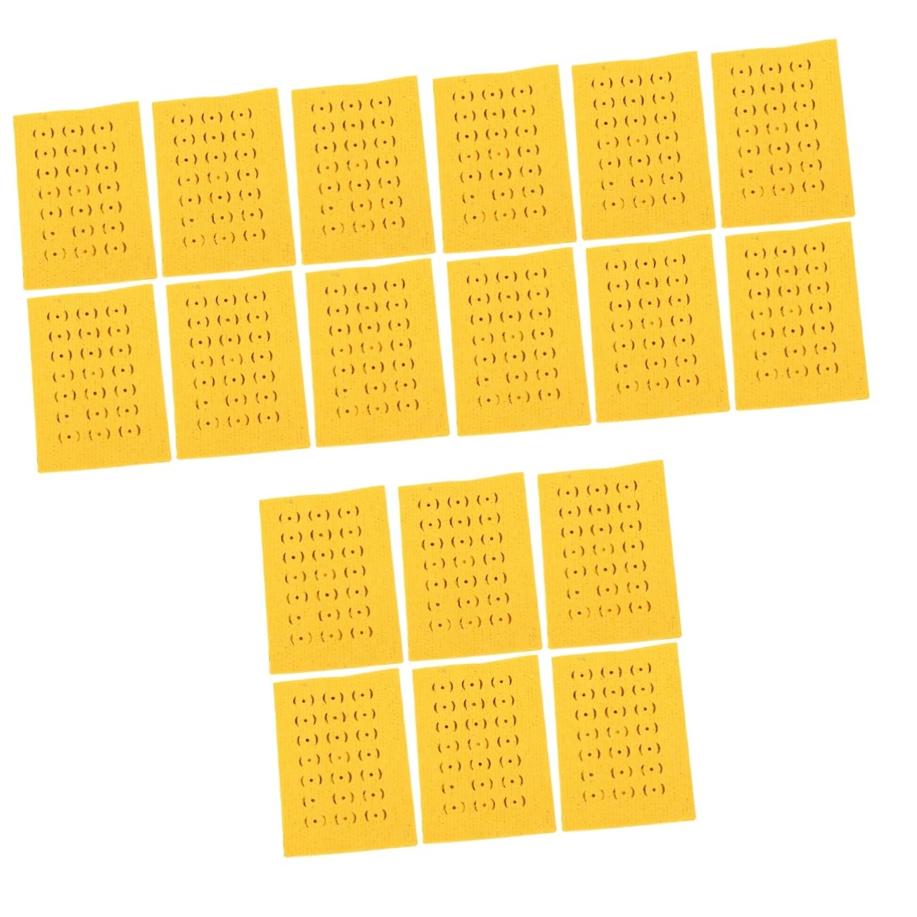 Homoyoyo 3pcs 11 of Traditional Chinese Ancestor Money Paper Yellow for Tomb-Sweeping Day Ritual