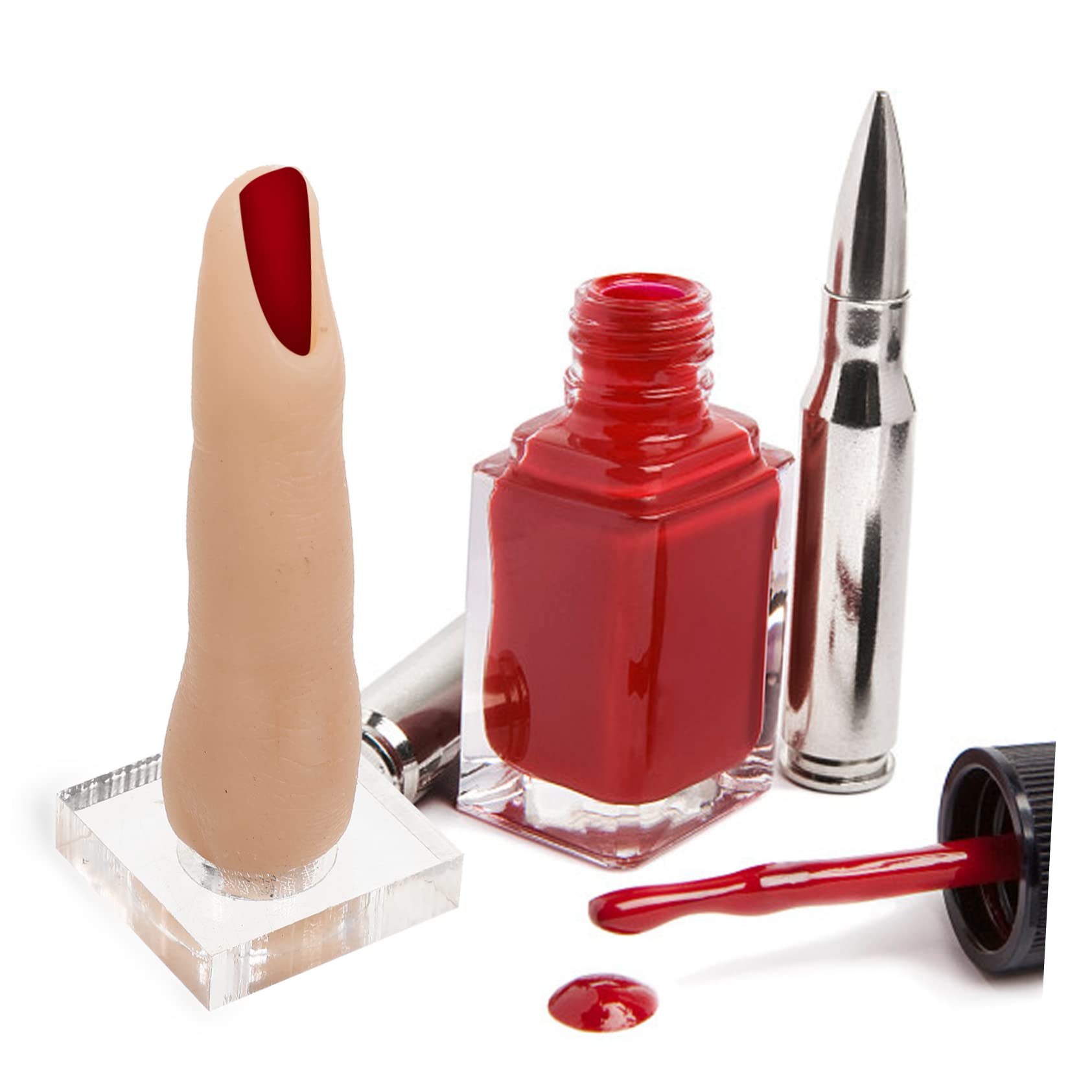 minkissy 4stücke Übungsfinger Für Nageldesign Flexibles Modell Für Maniküre-Training Für Nagelkunst Im Salon Und Zuhause Leicht Langlebig Und Praktisch Für Kreative Designs