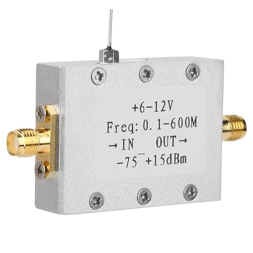Miniatura 5 de Keenso Medidor de poder del RF AD8307, módulo logarítmico del detector los 0.1-600M -75+15dBm de la prueba con el caso