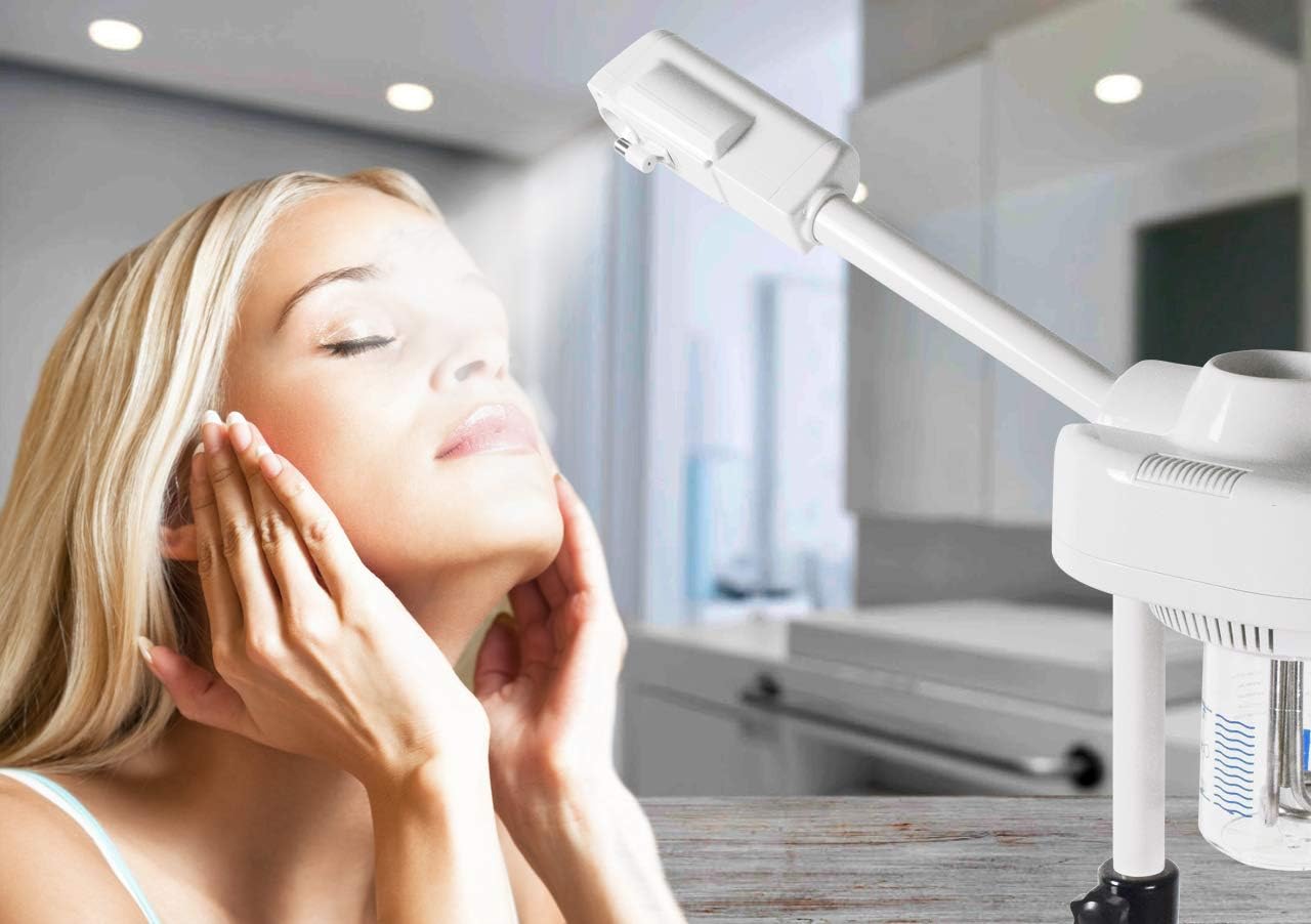 Professional Spa Ozone Facial Steamer- Kingsteam Facial Steamer- Stand Facial Steamer- Facial Steamer On Wheels, for Home and Salon Use : Beauty & Personal Care