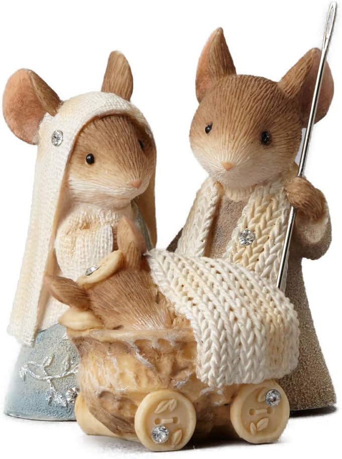 Enesco Heart of Christmas Mice Nativity Pageant Figurine