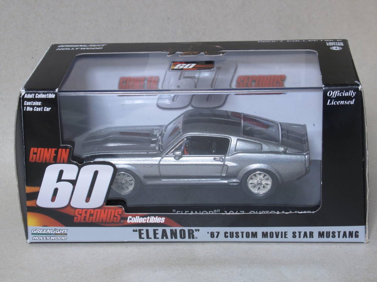 Amazon | 1/43 グリーンライト フォード マスタング エレノア 60