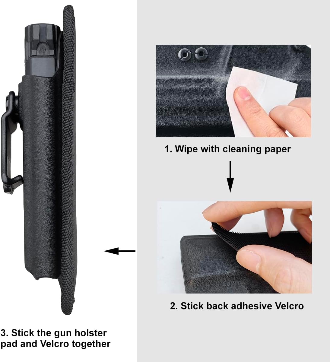 Ruger LCP 380 Holster,IWB Kydex Holster Fit: Ruger LCP .380 Auto 2.75" Barrel⎜Inside Waistband Carry - Adj. Cant Retention⎜Cover Mag-Button⎜No Wear⎜No Jitter