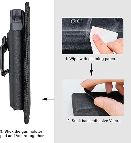 Vista 55 de Funda Taurus G3C G2C IWB Kydex Holster Taurus G3C / G2C / G2S / PT111 / PT140 0.354 in/.40 - Cintura interior oculta Taurus G3C / G2C / G2S / PT111