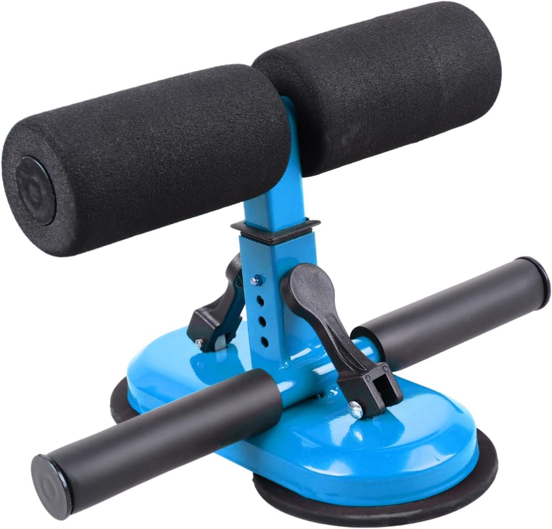 Leg Muscle Training Tool Waist and Abdomen Suction Cups Double Rod Exercise Bar Gym Equipment Fitness