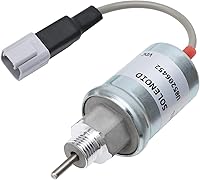 Vista 1 de MaySpare Solenoide de apagado de combustible U85206452 para Caterpillar Cat 3024 Perkins HL403C-15 HR404C-22T 402D 403D 404D 404C 403C