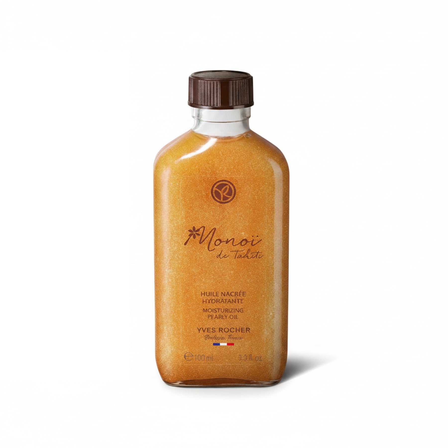 Yves Rocher Monoï de Tahiti Shimmering Body Oil, 3.3 fl oz