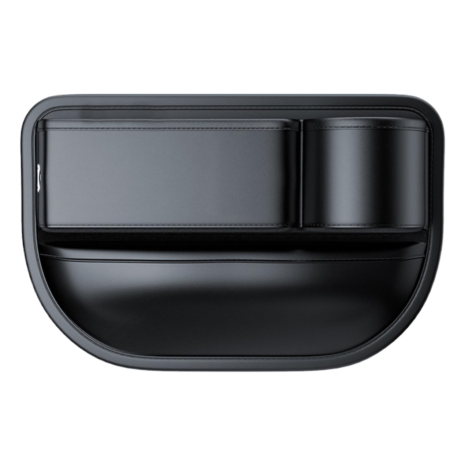 Boîte de rangement de fente de siège auto et poche latérale multifonctionnelle pour voiture