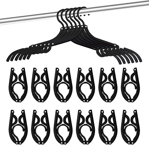 24 Pcs Travel Hangers Cruise Ship Essentials Portable
