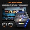 Android 11.0 TV Box, HK1 RBOX R2 8GB RAM 64GB ROM RK3566 Chipset Smart Set Top Box Builtin 2.4G/5G WIFI Bluetooth 4.2, Media Player Support 3D 8K UHD Videos, with Wireless Mini Keyboard,4GB+64GB [Energy Class A]