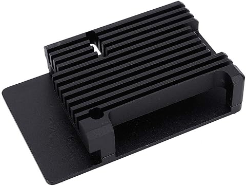 Juego de caja de carcasa de placa base, caja de placa principal de aleación de aluminio con accesorios completos aptos para Raspberry Pi 3 Modelo B 2b/3b + Informática,Componentes,Dispositivos externos,Cajas de ordenador de sobremesa