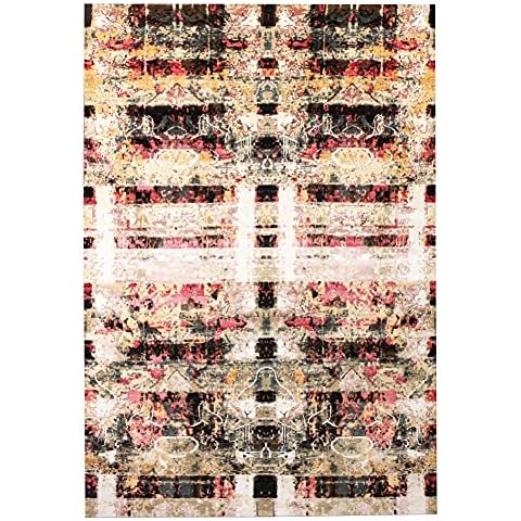 New Elyana Multicolor Abstract Pattern 200x300 cm Traditional Handknotted Modern Design Silk / Wool Area Rugs & Carpet Cover