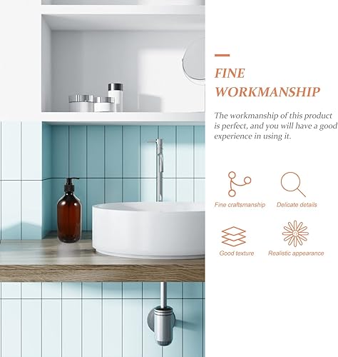 Miniatura 7 de minkissy Botella dispensadora de loción para el cuerpo, acondicionador corporal de viaje, dispensador de jabón de espuma de jabón de mano,