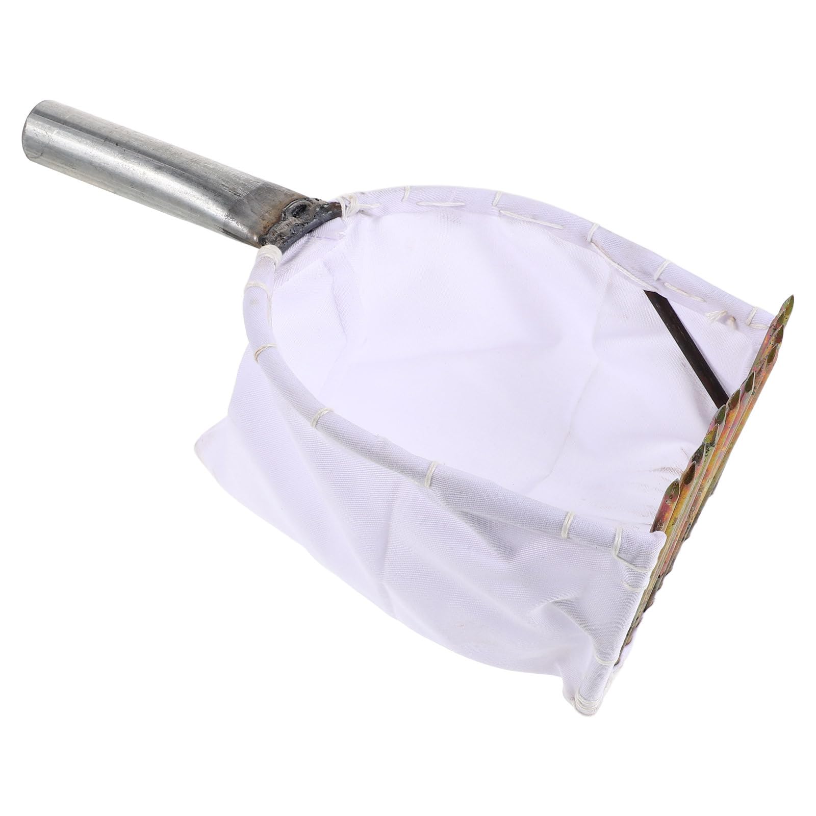 Outil de cueillette de baies en acier avec panier portable
