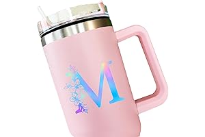 Initial Decal for Tumbler Personalized with Name