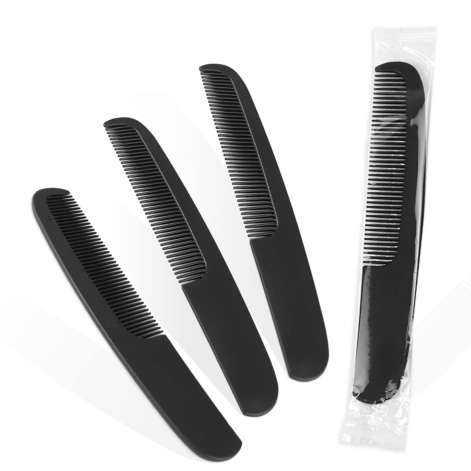 Buy Disposable Combs Individually Wrapped, 60 Pack Hair Combs In Bulk