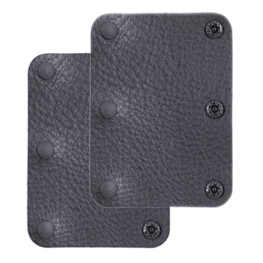 BEEL（ベール） バッグ 持ち手 カバー 革 2枚組 日本製 ハンドルカバー 姫路レザー トート バッグ カバー 本革 持ち手 取っ手 革小物 男女兼用 メンズ レディース シュリンク ブラック