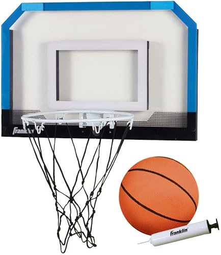 Miniatura 8 de Franklin Sports Mini aros de baloncesto para interiores sobre la puerta y juegos de baloncesto, accesorio perfecto para dormitorio y oficina