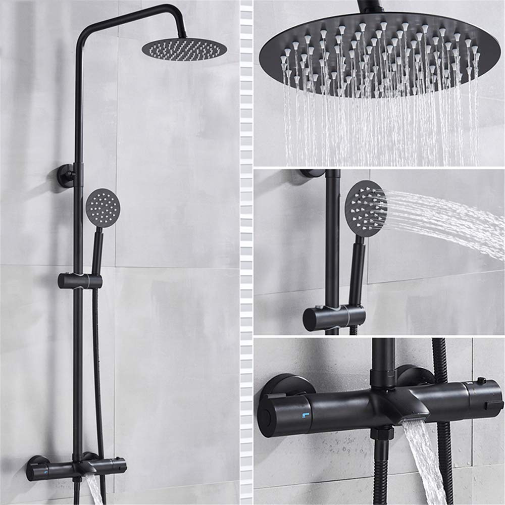 Robinet de douche mural pour baignoire CHEWYNP pour des moments de détente