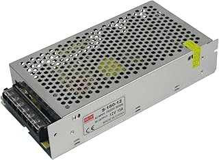 12V 15 A DC Power Supply Universal Regulated Switching AC to DC Converter,110V/220V AC to DC 12V LED Driver Low Voltage Transformer for CCTV,Radio,Computer Project, 3D Printer,LED Driver