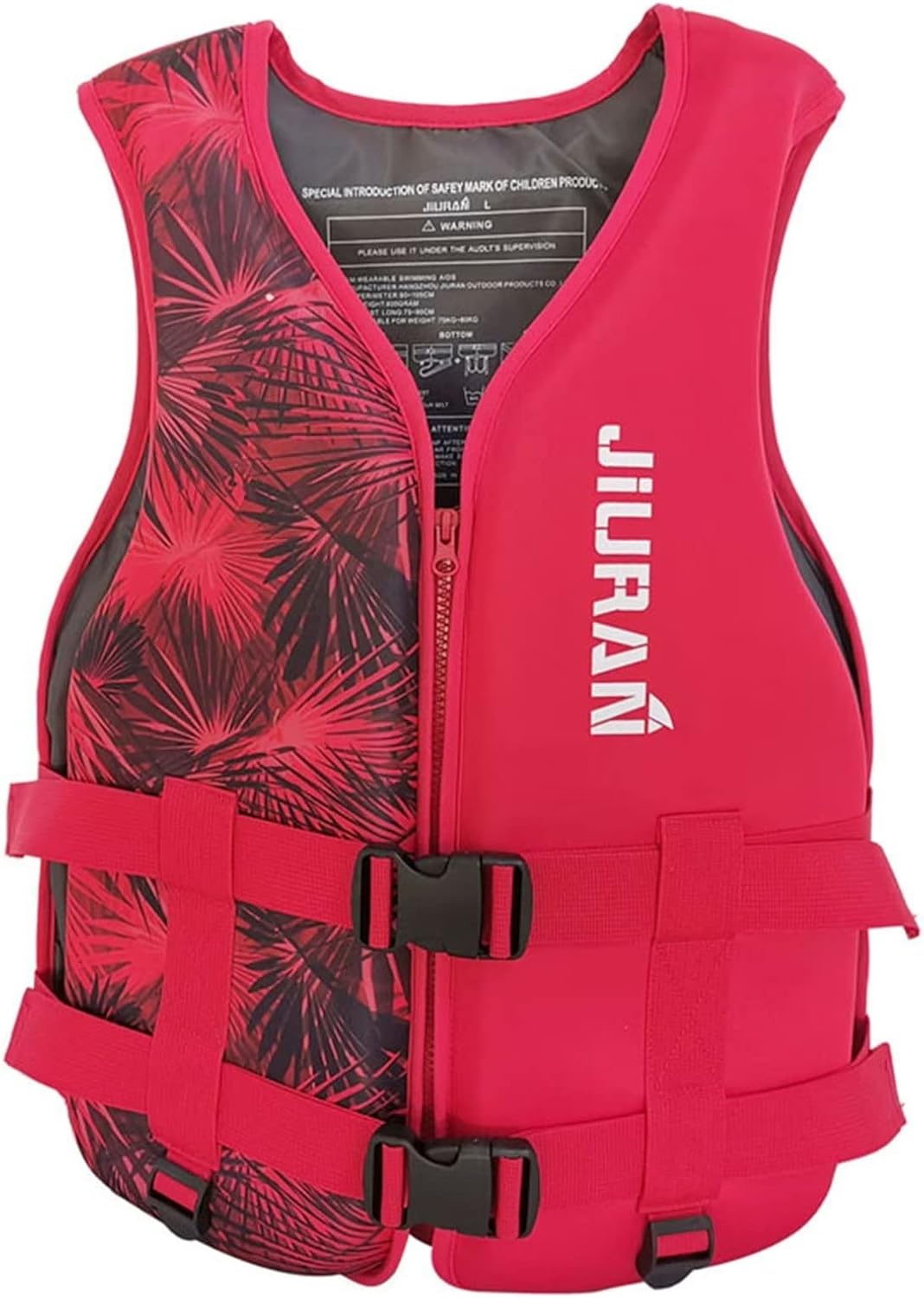 huraty Unisex Swim Vest with Adjustable Straps Adults Outdoor Sports Vest Womens Mens Swimming Training Jacket