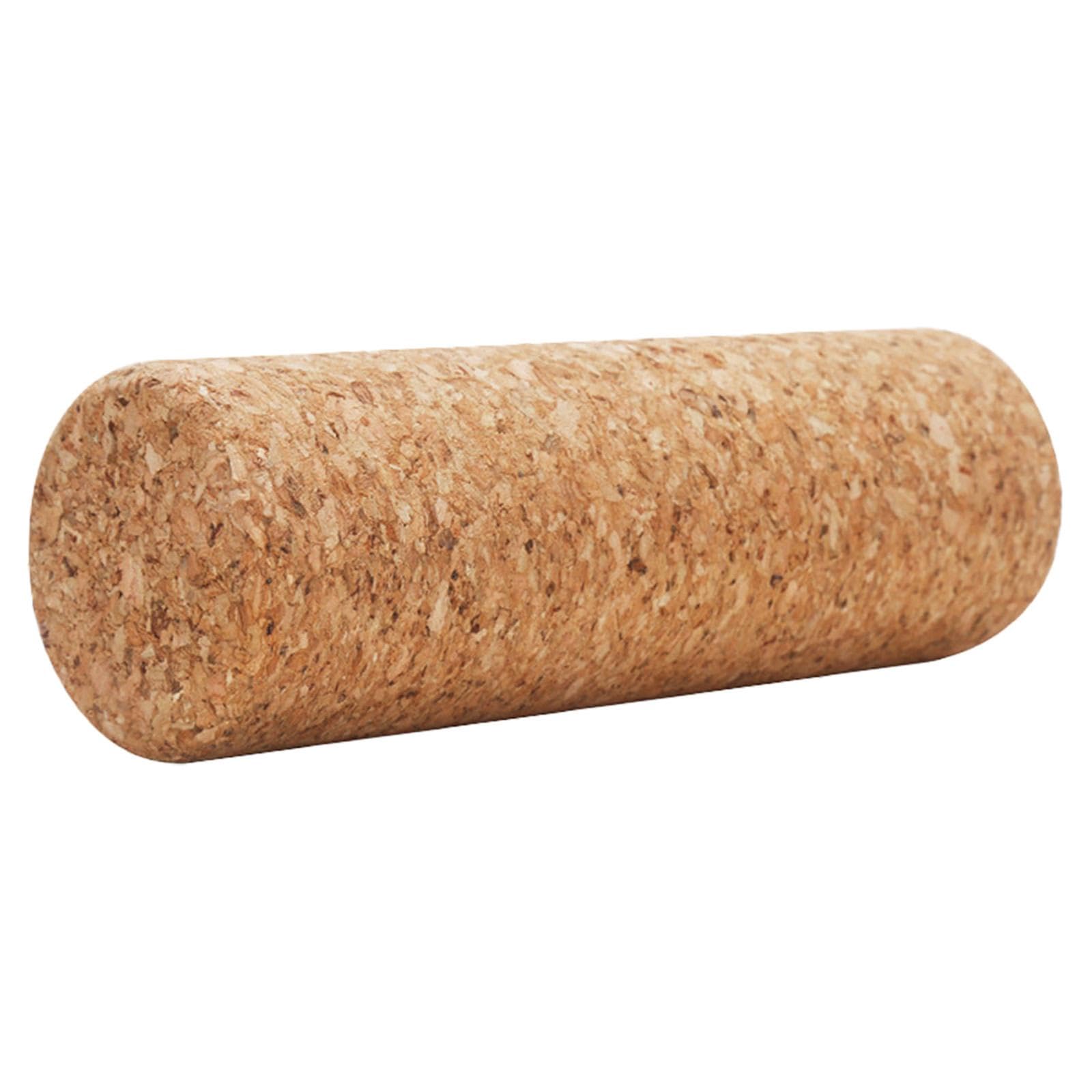 VELURA Massage Roller Stretching Athletes Sturdy Cork Yoga Column for Back Leg Feet|1 Piece Cork Massage Roller|Foam Rollers| Fitness Running & Yoga |Sporting Goods-image-13