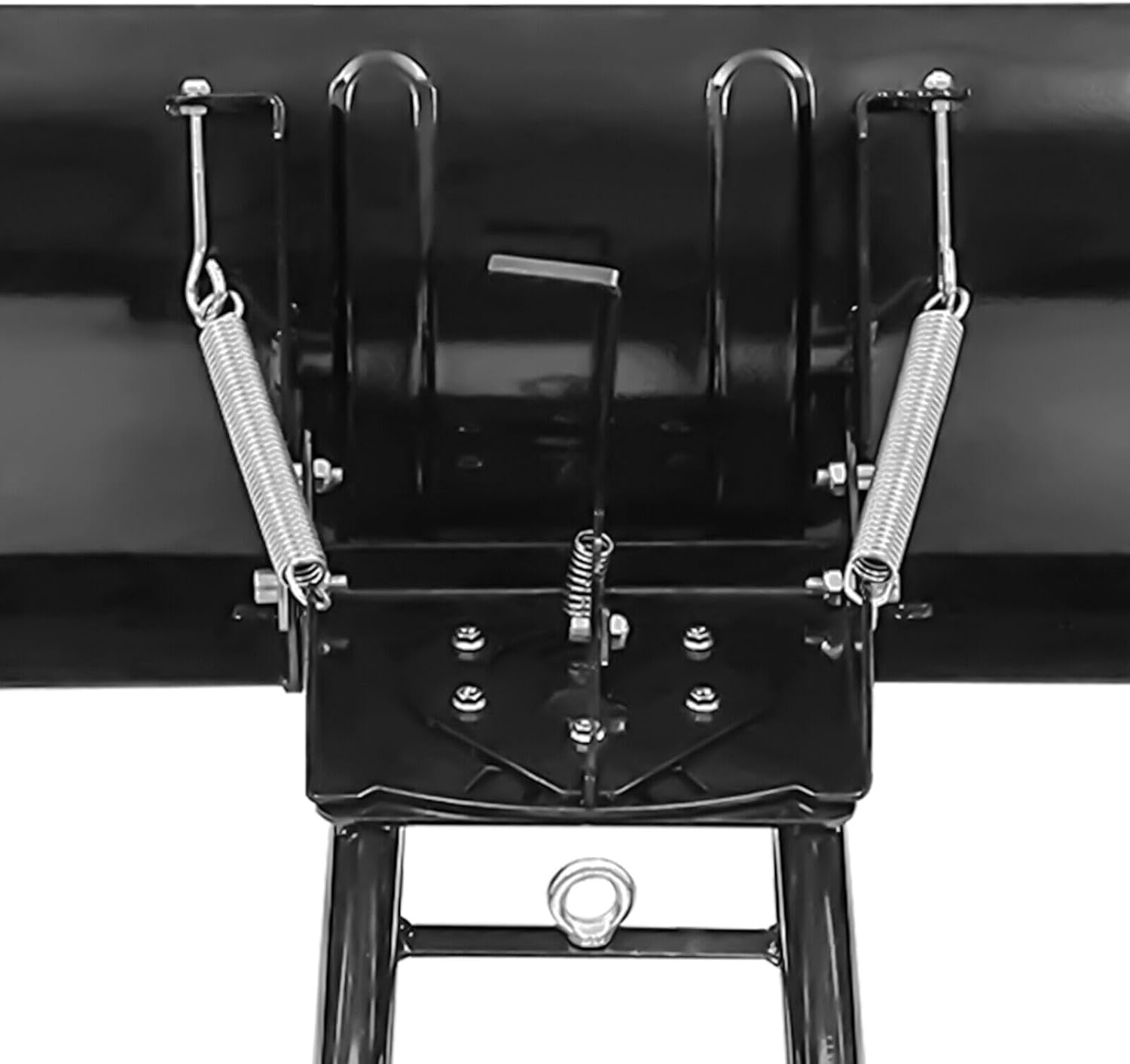 Universal Snow Plow Kit Heavy Duty Adjustable Snow Plow Blade, 45 Inch Steel UTV Snow Plow Kit for SUV UTV ATV Trolleys Honda Kawasaki Buses and Large Transportation Vehicles, 1 PCS