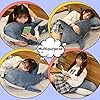 XIZHI 39.3 Inch Giant Shark Plush Stuffed Animal Toy Soft Plush Pillow Shark Stuffed Sea Animals for Boy's and Girl's Room Sofa Decoration and Holiday Birthday Gift #5