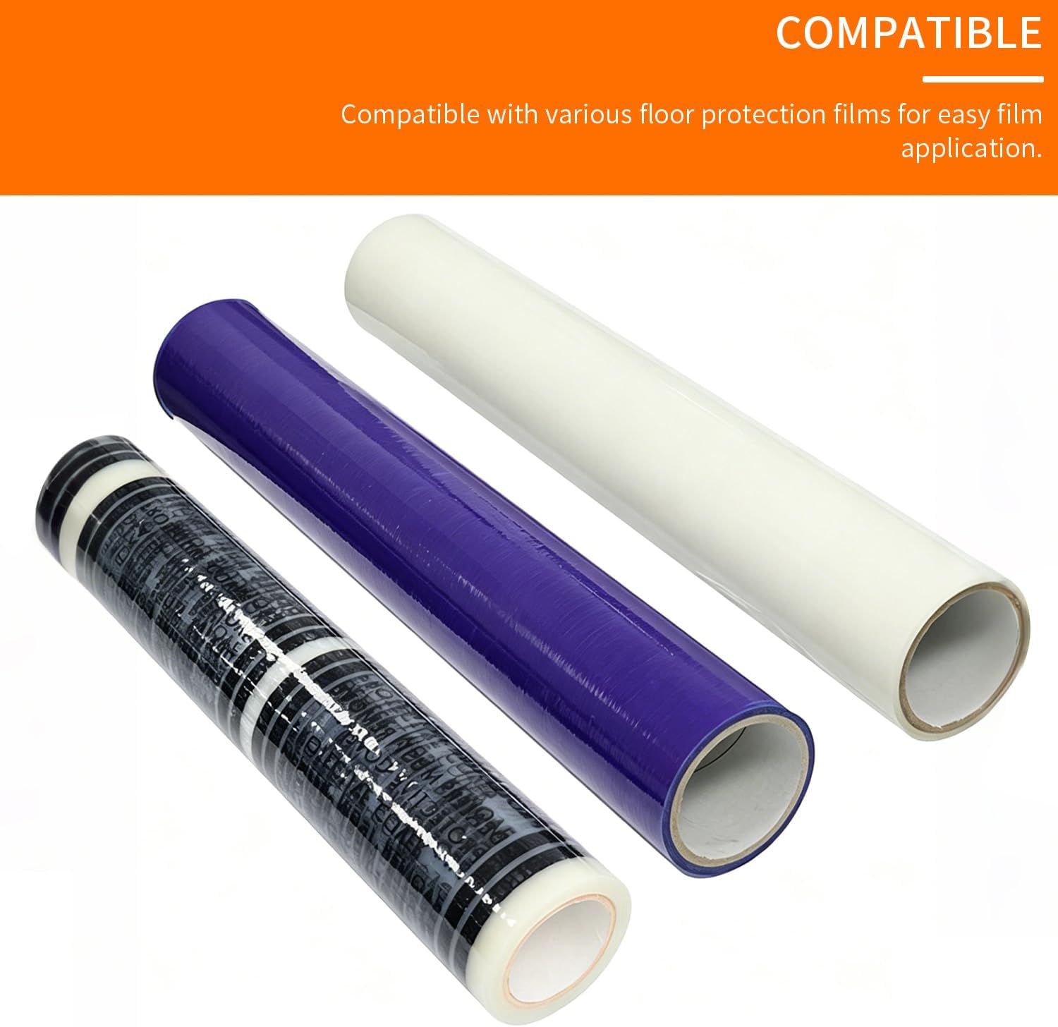 BAUSATZ Carpet Protection Film Applicator Tool,Adjustable 24-36 Inch Width, Heavy Duty Handle for Floor Masking & Renovation Safeguards