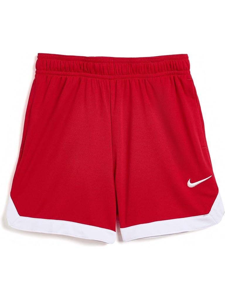Red Nike Dri-FIT Court Shorts (Little Kid)