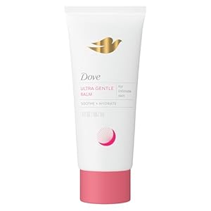 Dove Ultra Gentle Unscented Vulva Balm for Women – Hydrates Dry Intimate Skin-Perfect for Menopause, 3 oz